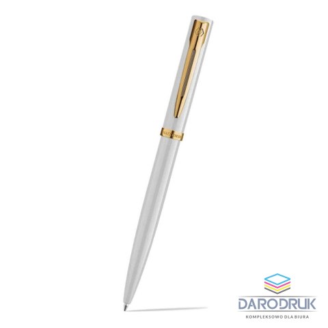 Waterman Ekskluzywny długopis Parker QuinkFlow Impression GT BIAŁE M wkład niebieski Mmm Waterman (2225511)