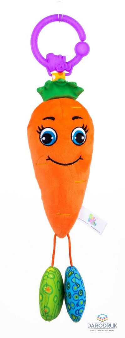 Balibazoo Grzechotka zawieszka marchewka Balibazoo (BB80238)