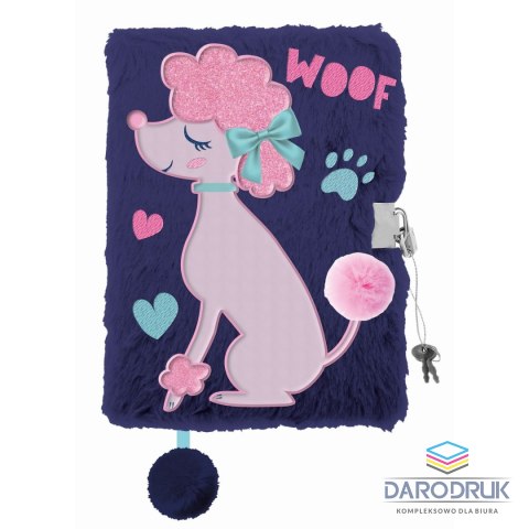 Bambino Pamiętnik A5 MY LITTLE FRIEND LADY POODLE Bambino