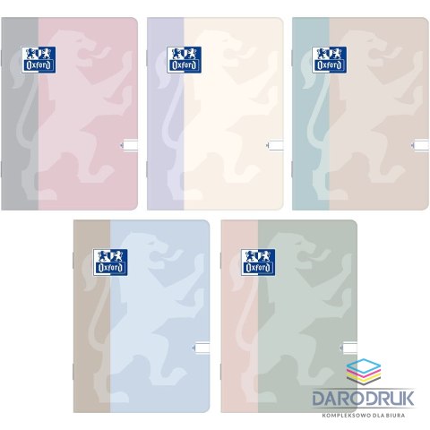 Oxford Zeszyt A5 B-LIGHT 60k. 90g linia Oxford (400210145)