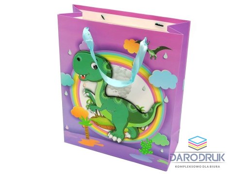 One Dollar Torba prezentowa dino mix [mm:] 260x320x 100 One Dollar (357426)