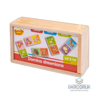 Smily Play Gra logiczna domino drewniane Smily Play (SPW83591)