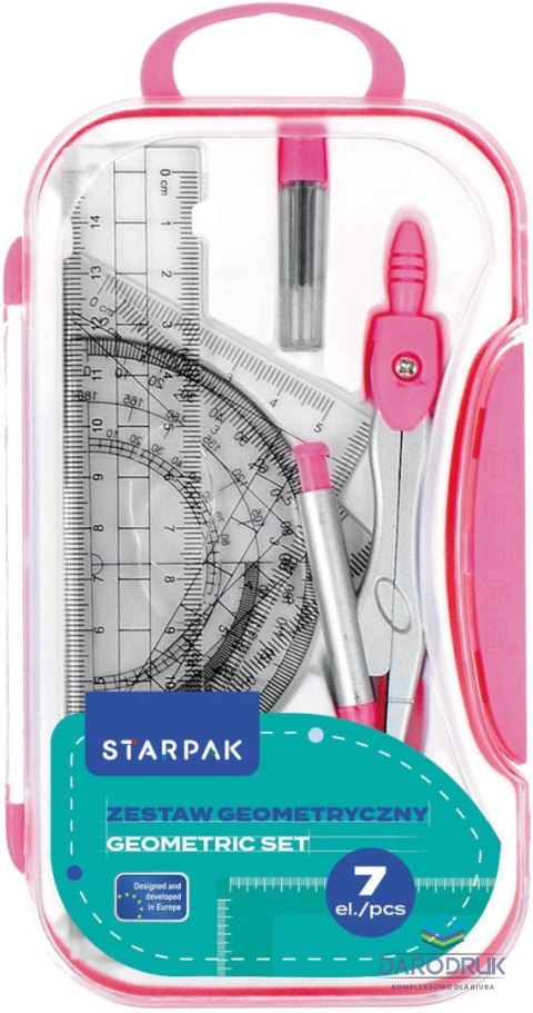 Starpak Komplet geometryczny 7 el. Starpak (559667)