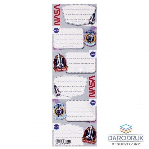 Starpak Naklejka na zeszyt Nasa Starpak (536028)