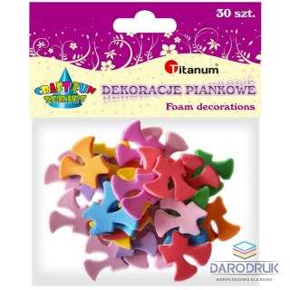 Titanum Ozdoba piankowa Craft-Fun Series kokardki 30 szt Titanum (284835)