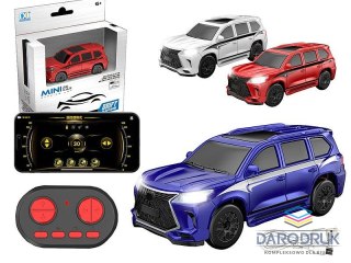 Adar Samochód 1:64 na radio, metalowe, 8 funkcji, napęd 4x4, driftujące, kabel USB Adar (632509)