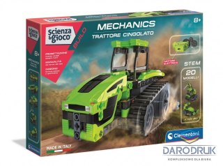 Clementoni Klocki konstrukcyjne Laboratorium mechaniki ciągnik gąsienicowy Clementoni (50689)