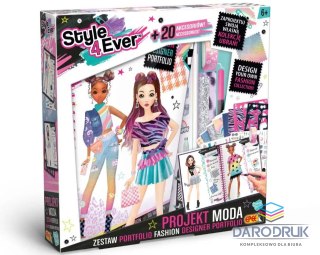 Epee Zestaw kreatywny dla dzieci Projekt moda Zestaw „Portfolio" Epee (EP60474)