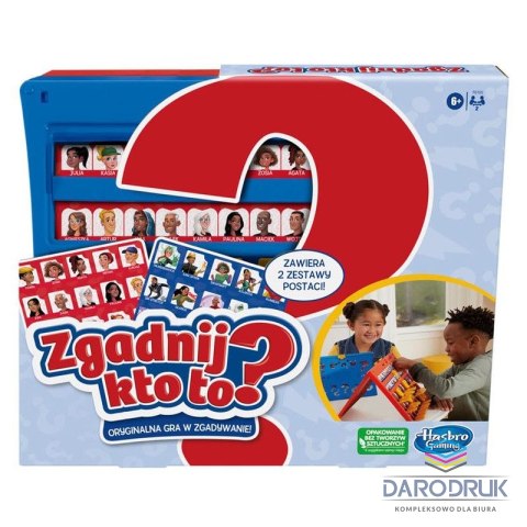 Hasbro Gra logiczna Zgdanij Kto To? Hasbro (F6105)