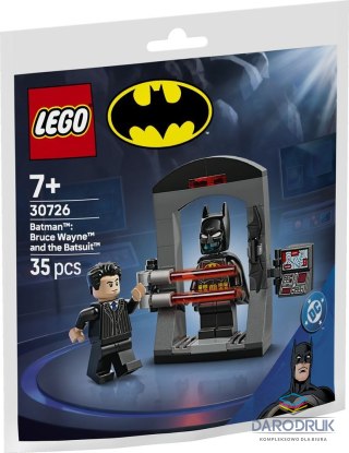 Lego Klocki konstrukcyjne Harry Potter Bruce Wayne i kostium Batmana Lego (30726)
