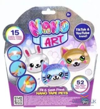Orbico Sp. Z O.o. Zestaw kreatywny dla dzieci Nano Art Fill And Squish Friends Orbico Sp. Z O.o. (238133-6l-f25)