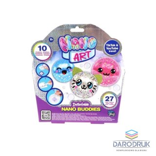 Orbico Sp. Z O.o. Zestaw kreatywny dla dzieci Nano Art Inflatable Nano Buddies Orbico Sp. Z O.o. (238104-6L-F25)