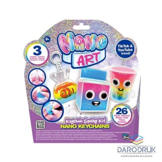 Orbico Sp. Z O.o. Zestaw kreatywny dla dzieci Nano Art Squishy Kit Brelok Orbico Sp. Z O.o. (238102-6L-F25)
