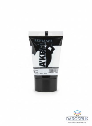 Renesans Farba akrylowa kolor: platynowy 100ml Renesans (29)
