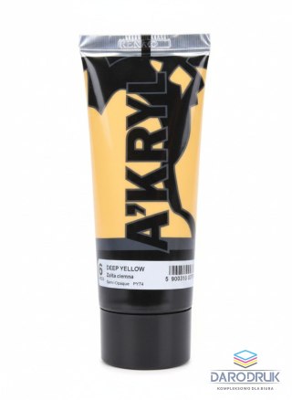 Renesans Farba akrylowa kolor: yellow 200ml Renesans (06)