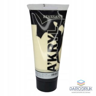 Renesans Farba akrylowa kolor: żółty neapolitański 200ml Renesans (03)