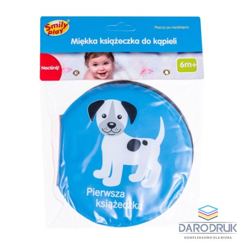 Smily Play Zabawka do kąpieli książeczka zwierzęta Smily Play (SP83974)