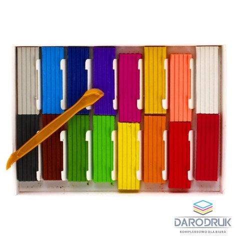 Starpak Plastelina 16 kol. mix Starpak (517735)