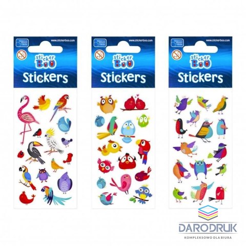 Stickerboo Naklejka (nalepka) Ptaszki Stickerboo (483495)