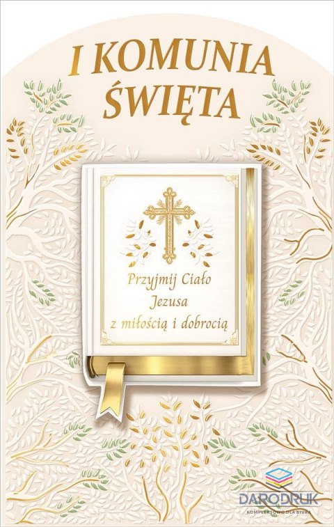 Ab Card Kartka składana komunia Ab Card (AB+)