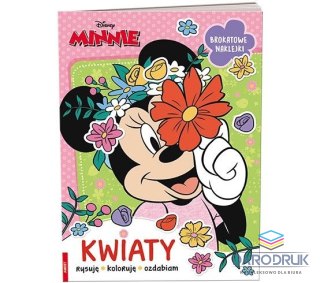 Ameet Książka dla dzieci Disney Minnie.Kwiaty. Ameet (KWI 9102)