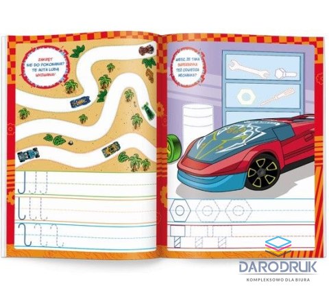 Ameet Książka dla dzieci Mattel Hot Wheels. Ameet (KSS 1602)