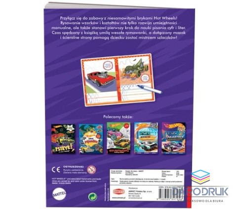 Ameet Książka dla dzieci Mattel Hot Wheels. Ameet (KSS 1602)