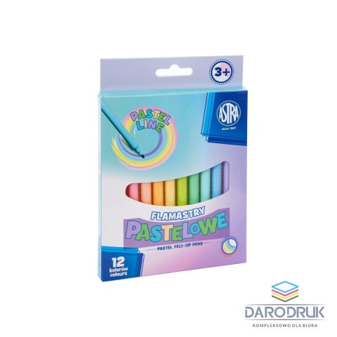 Astra Flamaster pastelowe 12 kol. Astra (317122001)