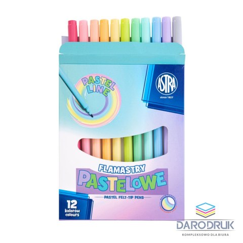 Astra Flamaster pastelowe 12 kol. Astra (317122001)