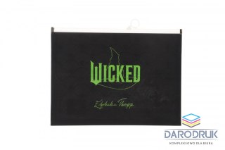 Beniamin Teczka plastikowa na suwak na suwak WICKED A4 mix Beniamin (3232)