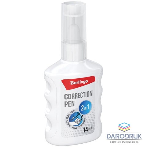 Berlingo Korektor w płynie (z pędzelkiem) 14ml Berlingo (291487)