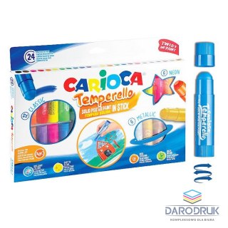 Carioca Farby akwarelowe TEMPERELLO 24 kolor. Carioca (43290)