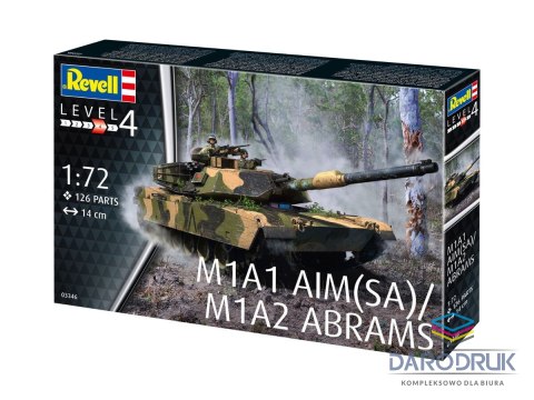 Cobi Model do sklejania Czołg M1A1 AIM(SA)/ M1A2 Abrams Cobi (REV-03346)