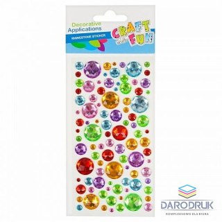 Craft with Fun Kryształki Samoprzylepne mix Craft with Fun (382485)