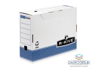 Fellowes Pudło archiwizacyjne A4 R-Kive Prima 80 niebieski tektura [mm:] 85x258x 310 Fellowes (26401)