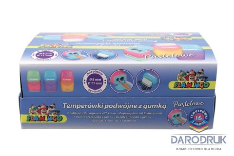 Flamingo Temperówka mix plastik Flamingo (FLKR973397)