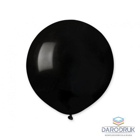 Godan Balon gumowy pastel 25 szt czarny 19cal Godan (A19/14)