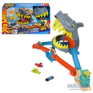 Hot Wheels Tor wyścigowy City Rekin STRACIE NA PLAŻY Hot Wheels (JHL96)