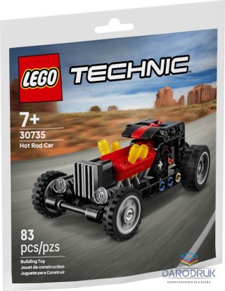 Lego Klocki konstrukcyjne Technic Hot rod Car Lego (30735)