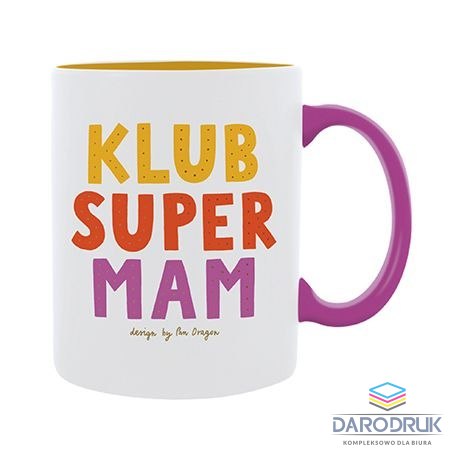 Pan Dragon Kubek wielokrotnego użytku Klub-Mama 250ml Pan Dragon (5901854989624)