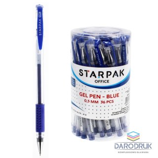 Starpak Długopis żelowy Office wkład niebieski Starpak (447844)