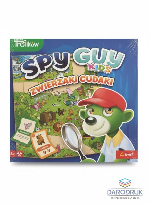 Trefl Gra planszowa Spy Guy Zwierzaki Cudaki Trefl (03061)
