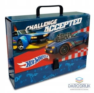 Unipap Teczka kartonowa na klips Hot Wheels A4 mix Unipap