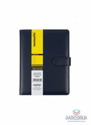 Antra Organizer MEMOFIX granatowy [mm:] 230x175 Antra (A5)