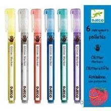 Djeco Marker do papieru ZWYKŁE wkład mix Djeco (DJ08871)