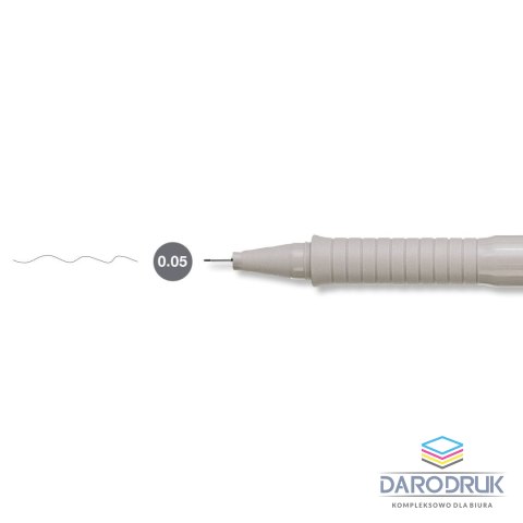 Faber Castell Cienkopis kreślarski Ecco Pigment wkład czarny 0,05mm 1kol. Faber Castell (FC166099)