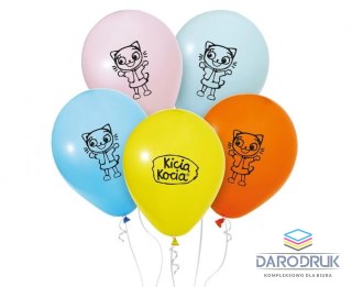 Godan Balon gumowy Kicia Kocia 5 szt. mix 12cal Godan (GZ-BKK5)