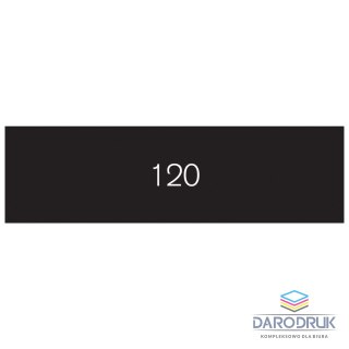 Interdruk Brystol A1 czarny 200g 20k [mm:] 297x420 Interdruk (BRY120)