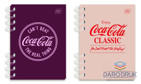 Interdruk Notes (notatnik) COCA COLA HYBRID 80k. krata [mm:] 90x140 Interdruk