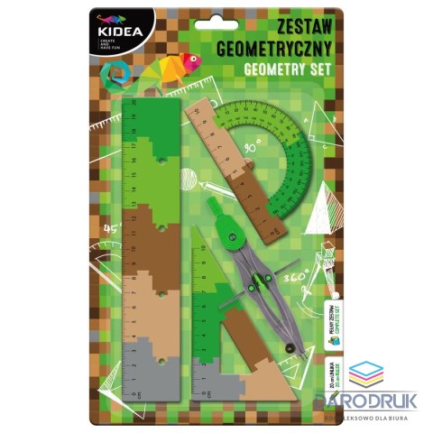 Kidea Komplet geometryczny 4 el. Kidea (ZGPA20CM4K)